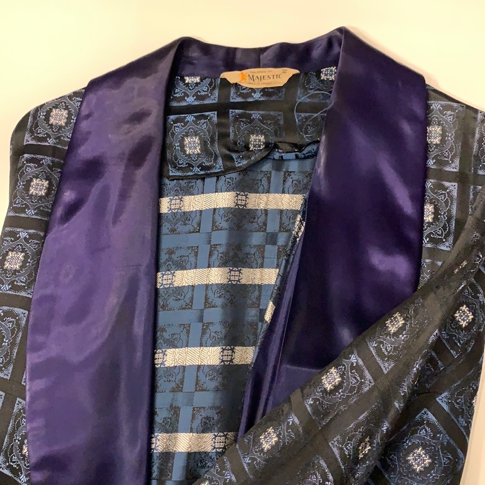 Vintage smoking jacket